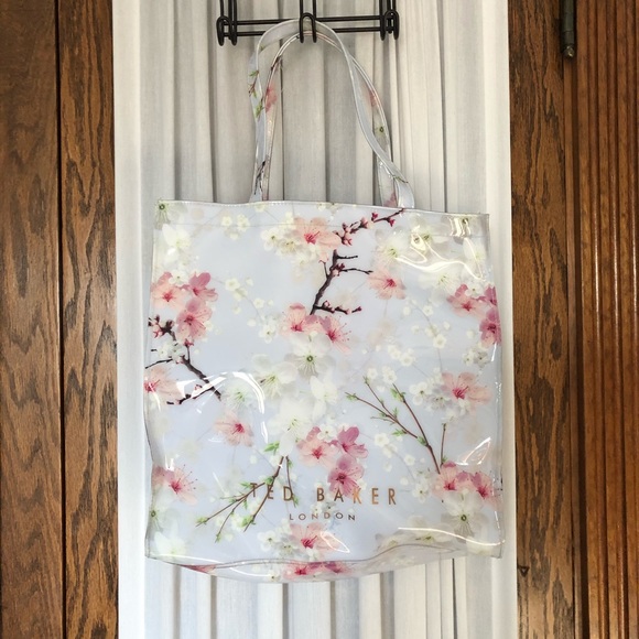 Ted Baker Handbags - Ted Baker Cherry Blossom Large Icon Tote